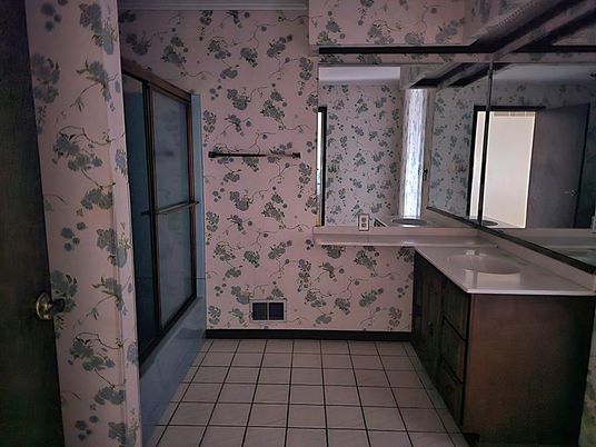 Bathroom, Dual Sink Vanities, Glass Shower, Interior