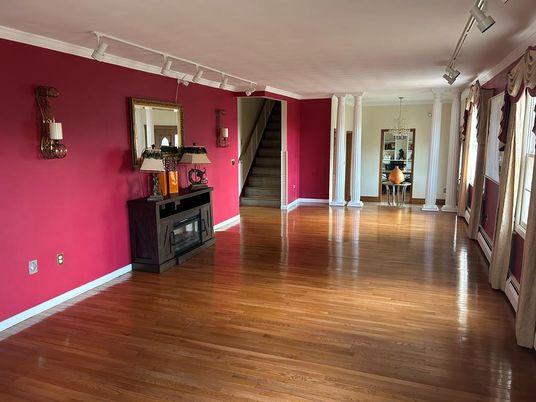 Empty room, Interior, Wood Texture Flooring