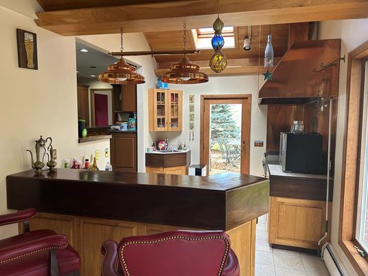 Interior, Kitchen, Pendant Lights, Recessed Lighting