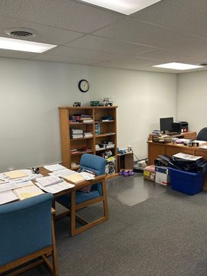 Home Office, Interior, Recessed Lighting