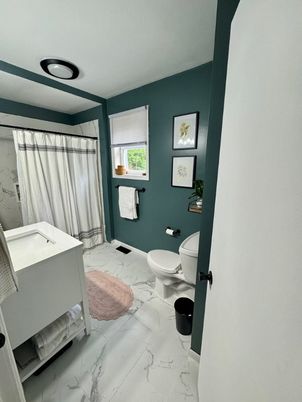 Bathroom, Interior, Marble