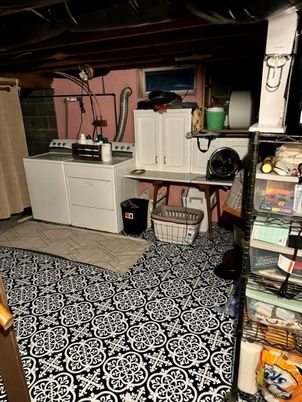 Interior, Washer