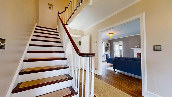Fireplace, Interior, Wood Texture Flooring