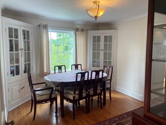 Dining room, Interior, Wood Texture Flooring
