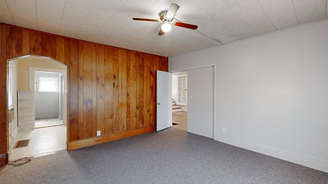 Empty room, Interior, Wooden Walls