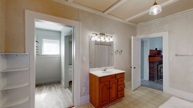 Bathroom, Interior, Pendant Lights