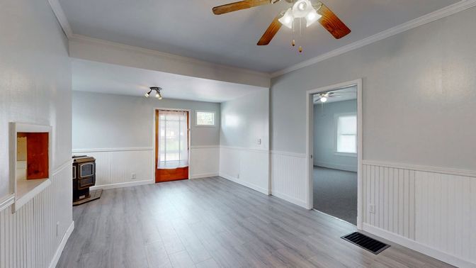 Empty room, Interior, Wood Texture Flooring