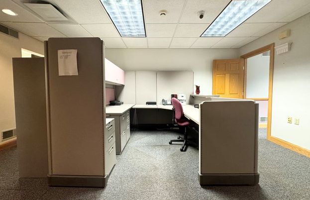 Home Office, Interior, Recessed Lighting