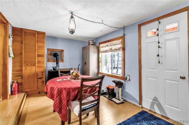 Dining room, Interior, Wood Texture Flooring