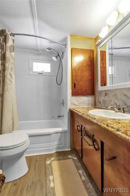 Bathroom, Interior, Wood Texture Flooring