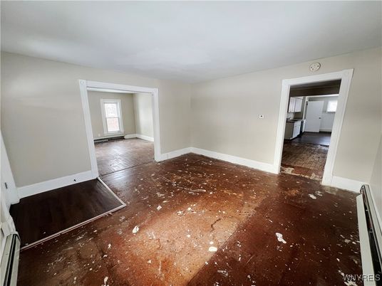 Empty room, Interior, Wood Texture Flooring
