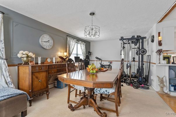 Dining room, Fitness Equipment, Interior