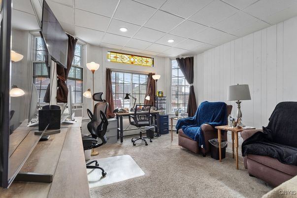 Home Office, Interior, Recessed Lighting