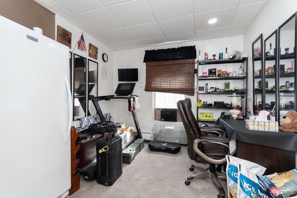Fitness Equipment, Home Office, Interior, Recessed Lighting