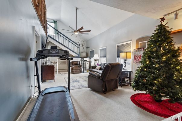 Fitness Equipment, Interior, Living room