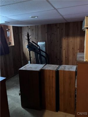 Interior, Recessed Lighting, Wooden Walls