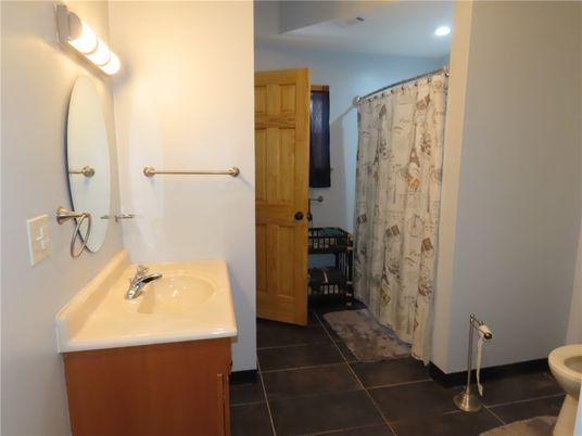 Bathroom, Interior, Recessed Lighting