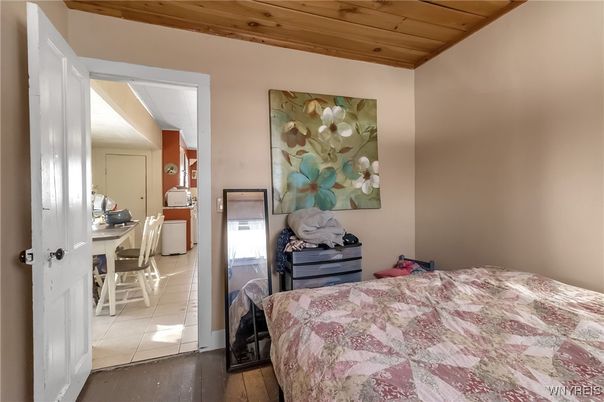 Bedroom, Interior, Wooden Ceilings, Wood Texture Flooring