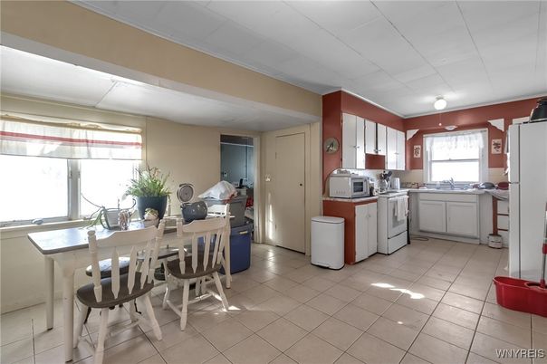 Dining room, Interior, Kitchen