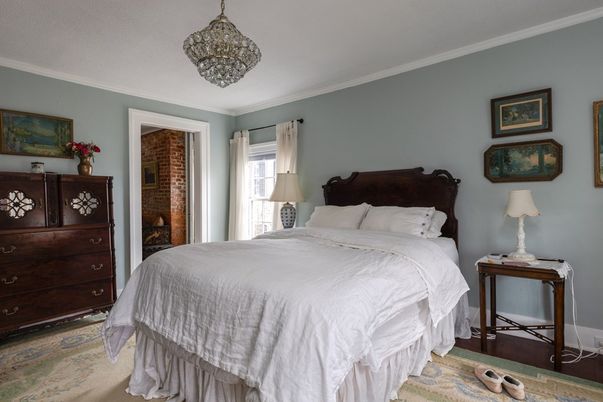 Bedroom, Interior, Pendant Lights