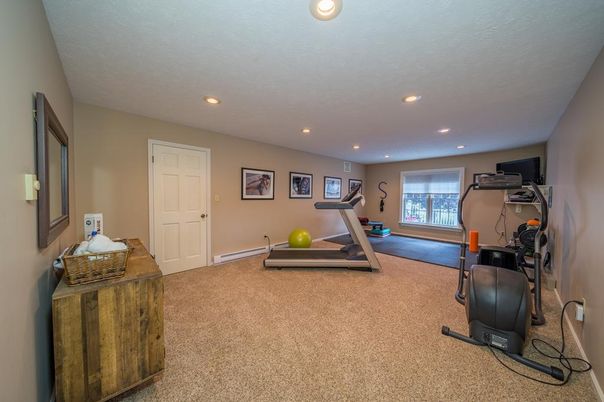 Fitness Equipment, Interior, Recessed Lighting