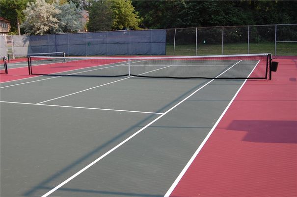 Exterior, Tennis Courts