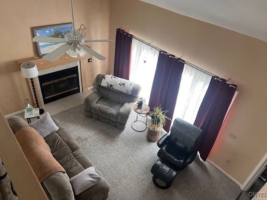 Fireplace, Interior, Living room