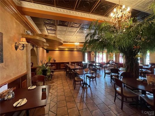Chandelier, Dining room, Interior