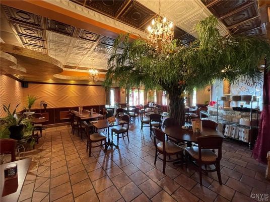 Chandelier, Dining room, Interior