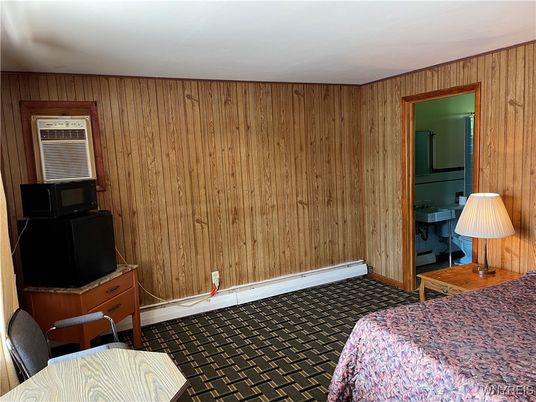 Bedroom, Interior, Wooden Walls