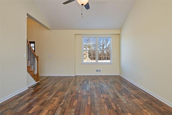 Empty room, Interior, Wood Texture Flooring