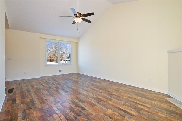 Empty room, Interior, Wood Texture Flooring
