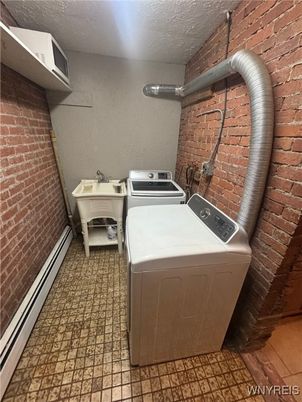 Interior, Stone Walls, Washer