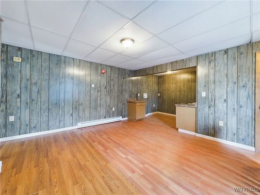 Empty room, Interior, Wood Texture Flooring, Wooden Walls