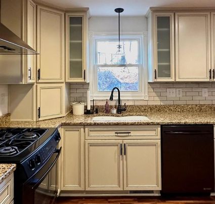 Interior, Kitchen, Pendant Lights, Stainless Steel Appliances, Wood Texture Flooring