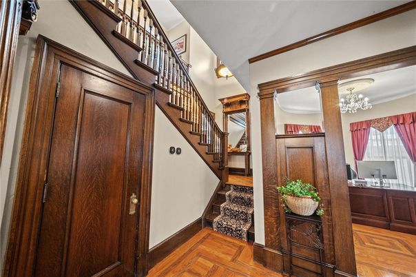 Chandelier, Interior, Wood Texture Flooring