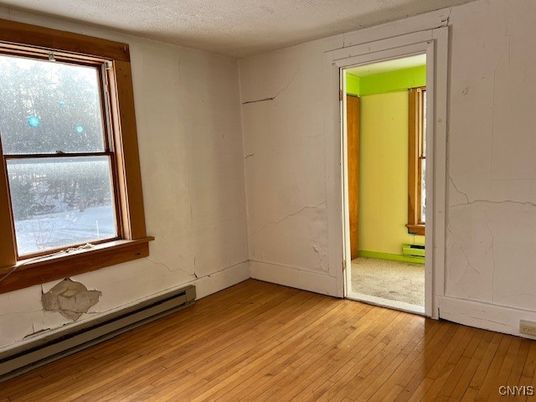 Empty room, Interior, Wood Texture Flooring