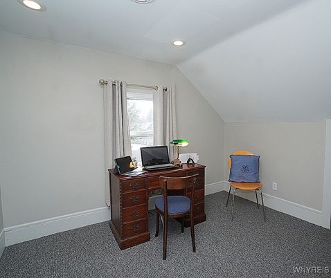 Home Office, Interior, Recessed Lighting