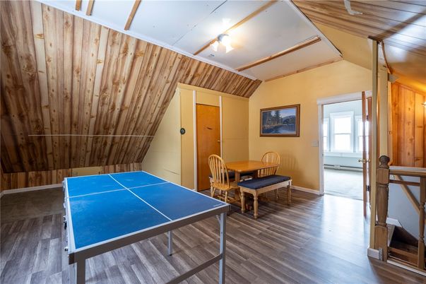 Game Room, Interior, Wood Texture Flooring, Wooden Walls