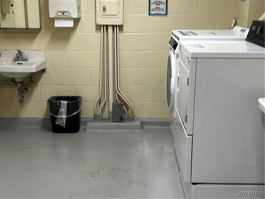 Interior, Washer