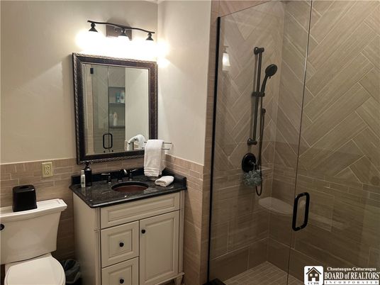 Bathroom, Glass Shower, Interior