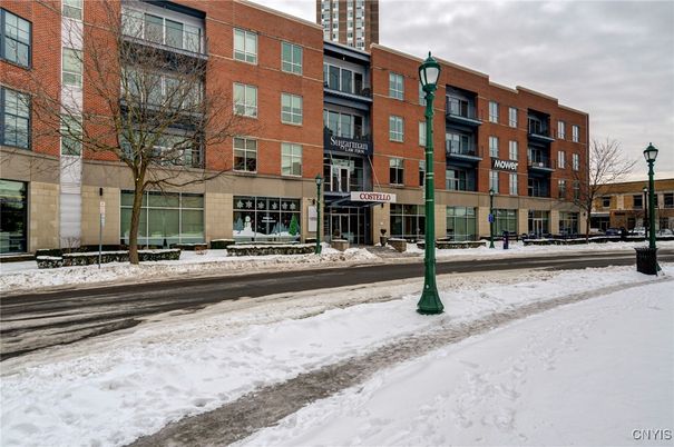 Exterior, Facade, Condo Building