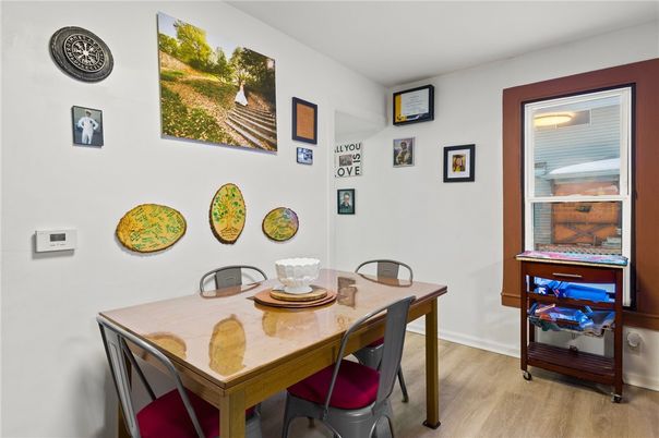 Dining room, Interior, Wood Texture Flooring