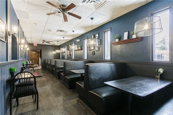 Dining room, Interior, Pendant Lights