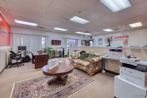 Home Office, Interior, Recessed Lighting