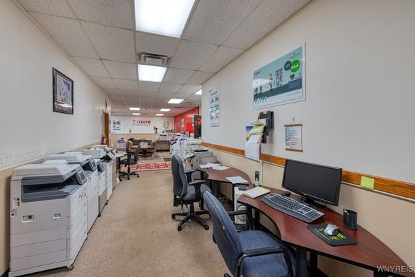 Home Office, Interior, Recessed Lighting