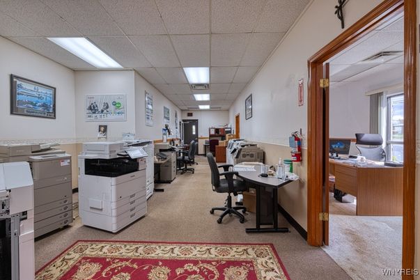 Home Office, Interior, Recessed Lighting