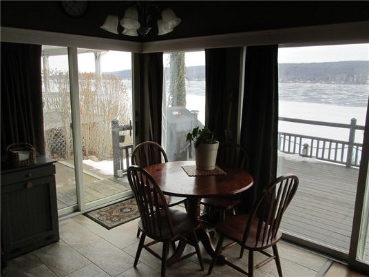 Dining room, Interior, Water