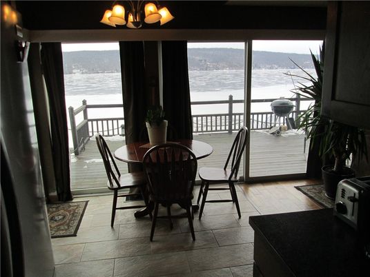 Chandelier, Dining room, Interior, Water, Wood Texture Flooring