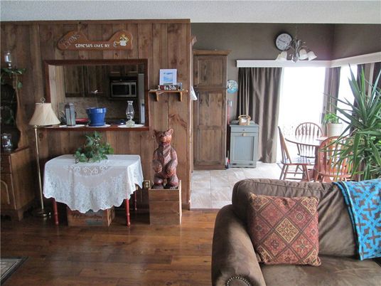 Dining room, Interior, Wood Texture Flooring